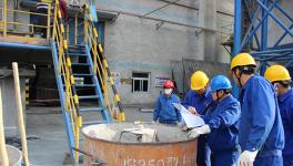 甘肅金昌泥集團干法二廠制成車間檢修紀(jì)實