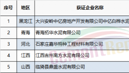 質檢總局發(fā)放7月份第一批68家水泥企業(yè)生產許可證
