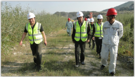 專家對上思縣華潤水泥有限公司綠色礦山創(chuàng)建工作進(jìn)行驗(yàn)收考核
