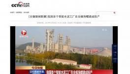 這家水泥智能化工廠登上了央視！