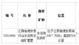 萬年青水泥57761萬元競得一水泥用灰?guī)r礦普查探礦權(quán)！