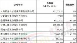 行業(yè)利潤創(chuàng)歷史新高！各大水泥集團(tuán)2019年業(yè)績發(fā)布！