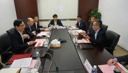 周育先帶隊到中保投、浦發(fā)銀行、國泰君安調(diào)研交流！