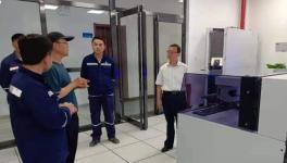 為使科研項目更接地氣，質(zhì)檢部門參觀堯柏水泥“萬噸線”！