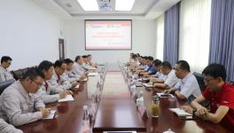 保定、洛陽(yáng)、新安中聯(lián)集體討論煙氣脫硝治理！