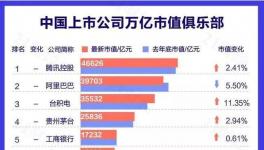 上市公司500強排名海螺水泥大跌29位！