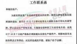 10月繼續(xù)限電！水泥大省漲！漲！漲！