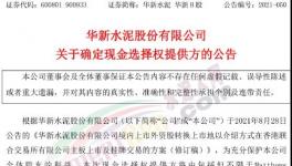 大事！海螺“出手”華新！