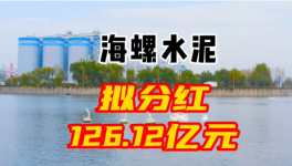 海螺水泥擬分紅126.12億元，位列建材行業(yè)第一！