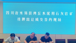 又一家水泥企業(yè)以“最高價”拍下石灰石礦采礦權(quán)！