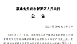 扛不??！這50多家水泥廠破產(chǎn)！